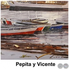 Pepita y Vicente - Obra de Emili Aparici